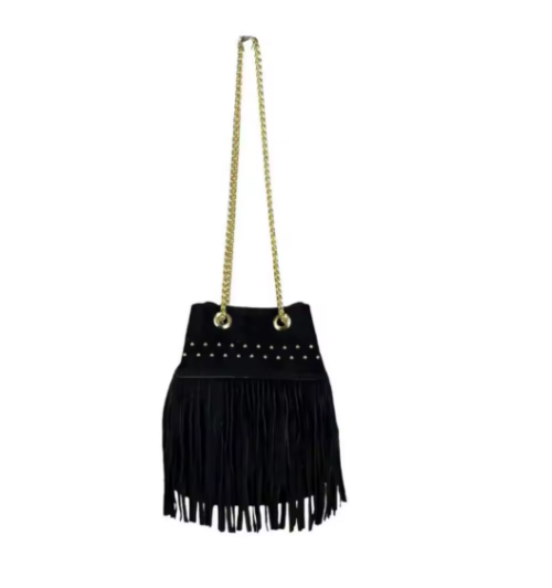 Marrakech Fringe Leather Bag