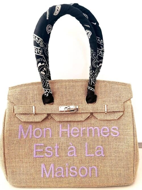 Handmade Jute Tote Bag