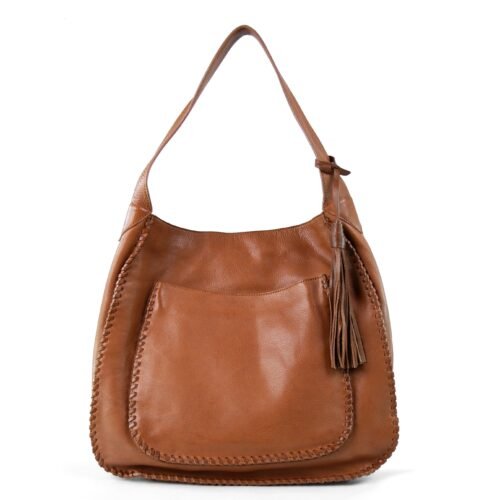 Handmade Boho Leather Hobo Bag